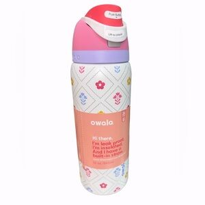 Owala FreeSip Bottle Garden Whimsy
32 oz Stainless Steel Water Bottle
New in Box